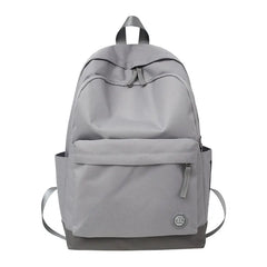 Nylon Men's Backpack Large Capacity Solid Water Proof Bags