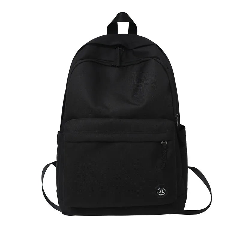 Nylon Men's Backpack Large Capacity Solid Water Proof Bags