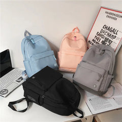 Nylon Men's Backpack Large Capacity Solid Water Proof Bags