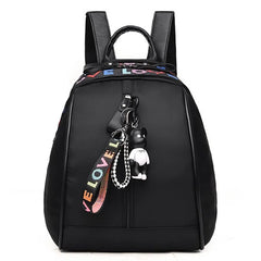 Vintage Oxford Backpack for Women College Girls Student School Bags