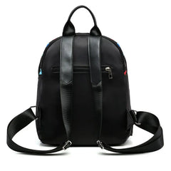 Vintage Oxford Backpack for Women College Girls Student School Bags