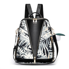 Oxford Waterproof Women's Backpack Lightweight Travel Shoulder Bag