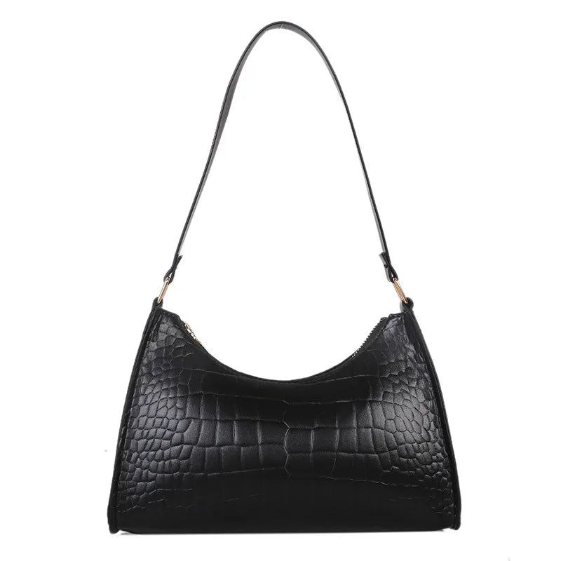 Croc Pattern Women's Shoulder Bag