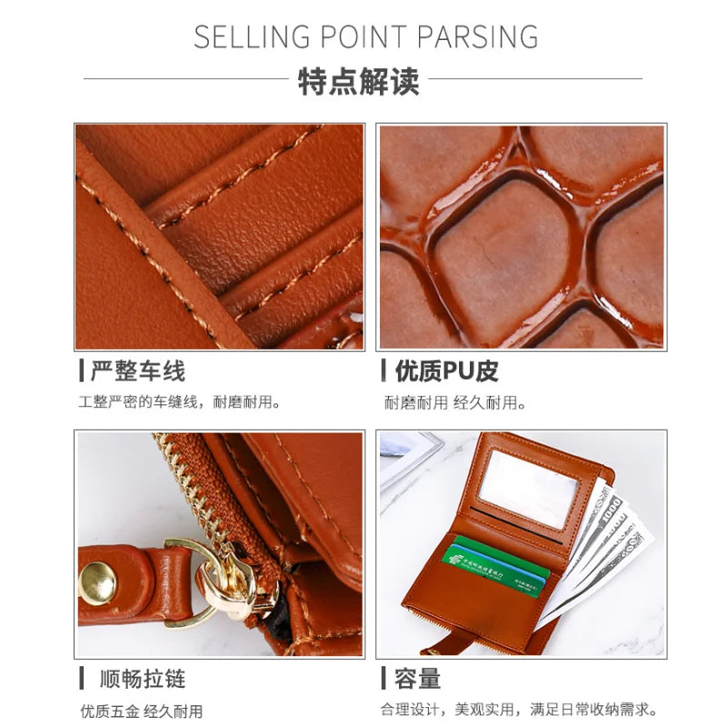 High-end Multi-card Multi-function Purse Woman