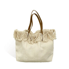 Retro Casual Canvas Shoulder Bag Large Capacity Women's Bag Travel Bag