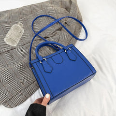 Retro Women Handbags Solid Girls Shoulder Bags Women Crossbody Bags