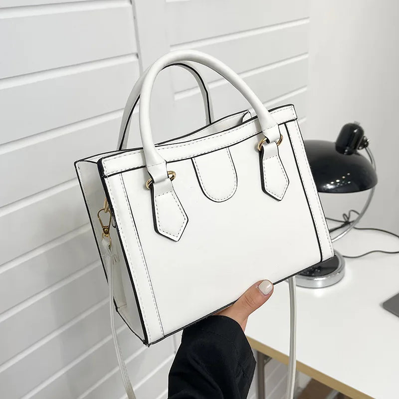 Retro Women Handbags Solid Girls Shoulder Bags Women Crossbody Bags