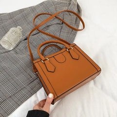 Retro Women Handbags Solid Girls Shoulder Bags Women Crossbody Bags