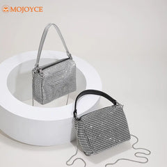 Rhinestone Handbag for Women Shoulder Bag Purse Ladies Crossbody Bag