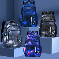 Colorful Grade 3 School Backpack for Girls