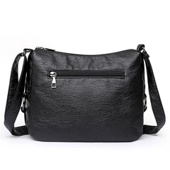Women's Shoulder Bag - PU Leather Handbag Messenger Bag