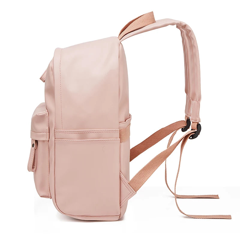 Large Capacity Shoulder Bag PU Backpack for Women