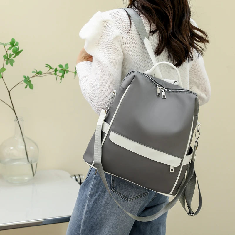 Anti-theft Lightweight Ladies Backpack Large Capacity Travel Leisure Backpack