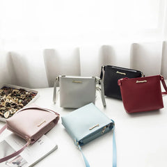 Retro Casual Shoulder Bag PU Three-dimensional Female Messenger Bag