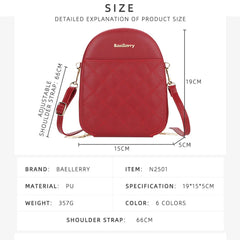 Small Plaid Women Bags Mini Phone Pocket Women Bag