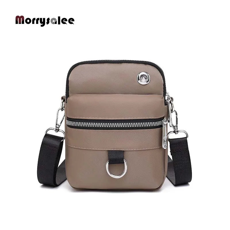 Men's Messenger Bag Waterproof Nylon Business Travel Crossbody Bag