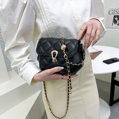 Women's Small Shoulder Messenger Bag Chain Handbag