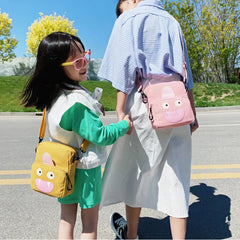 Cartoon Canvas Shoulder Bag for Girl Women All-match