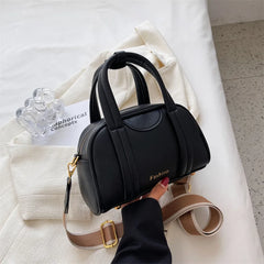 Small Tote Bag Women Shoulder Bags PU Leather Boston Crossbody Handbag
