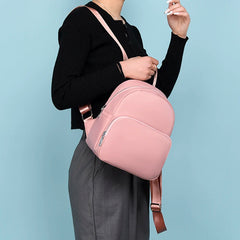 Small Women Backpack Waterproof Oxford Women'S Shoulder Bag Casual Backpacks