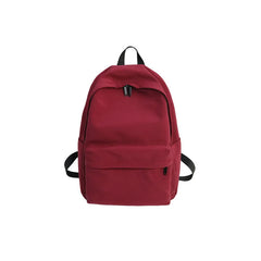 Large Capacity Canvas Backpack for Teenage Girls - College Travel Bag