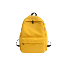 Large Capacity Canvas Backpack for Teenage Girls - College Travel Bag