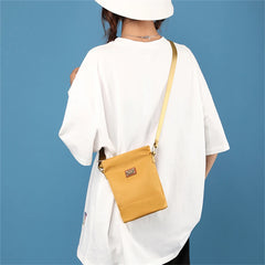 Small Nylon Shoulder Bag for Women with Wallet and Phone Pocket