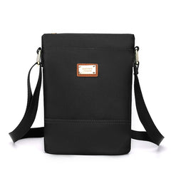 Small Nylon Shoulder Bag for Women with Wallet and Phone Pocket