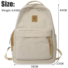 Waterproof Nylon Backpack Large Capacity School Backpack for Teenagers