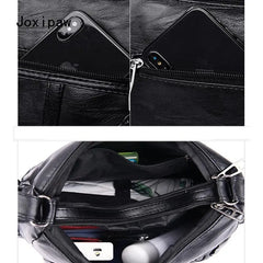Vintage Large Capacity Crossbody Bag for Women Girl