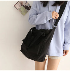 Spring Autumn Oxford Women Shoulder Bag Girls College Fashionable Big Capacity