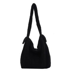 Spring Autum Women Handbags Soft Felt Large Capacity Shoulder Shopper