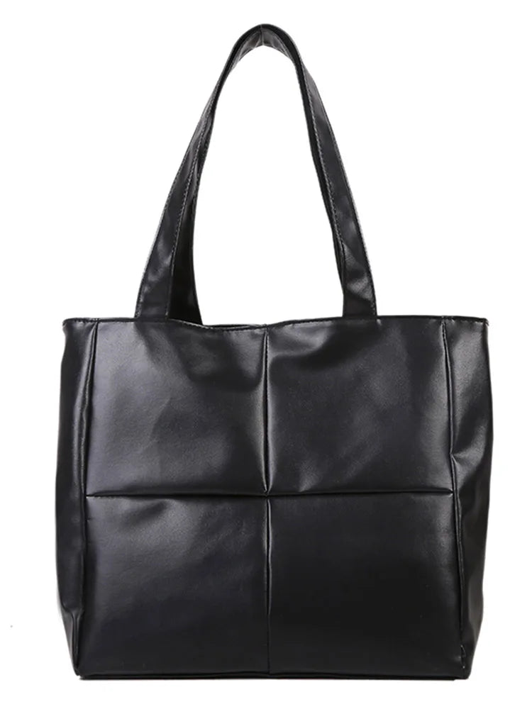 Spring Autum Portable Women Cotton Padded Nylon Large Capacity Travel Handbag
