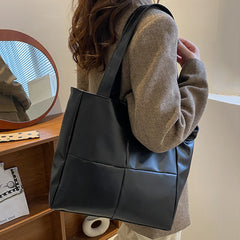 Spring Autum Portable Women Cotton Padded Nylon Large Capacity Travel Handbag