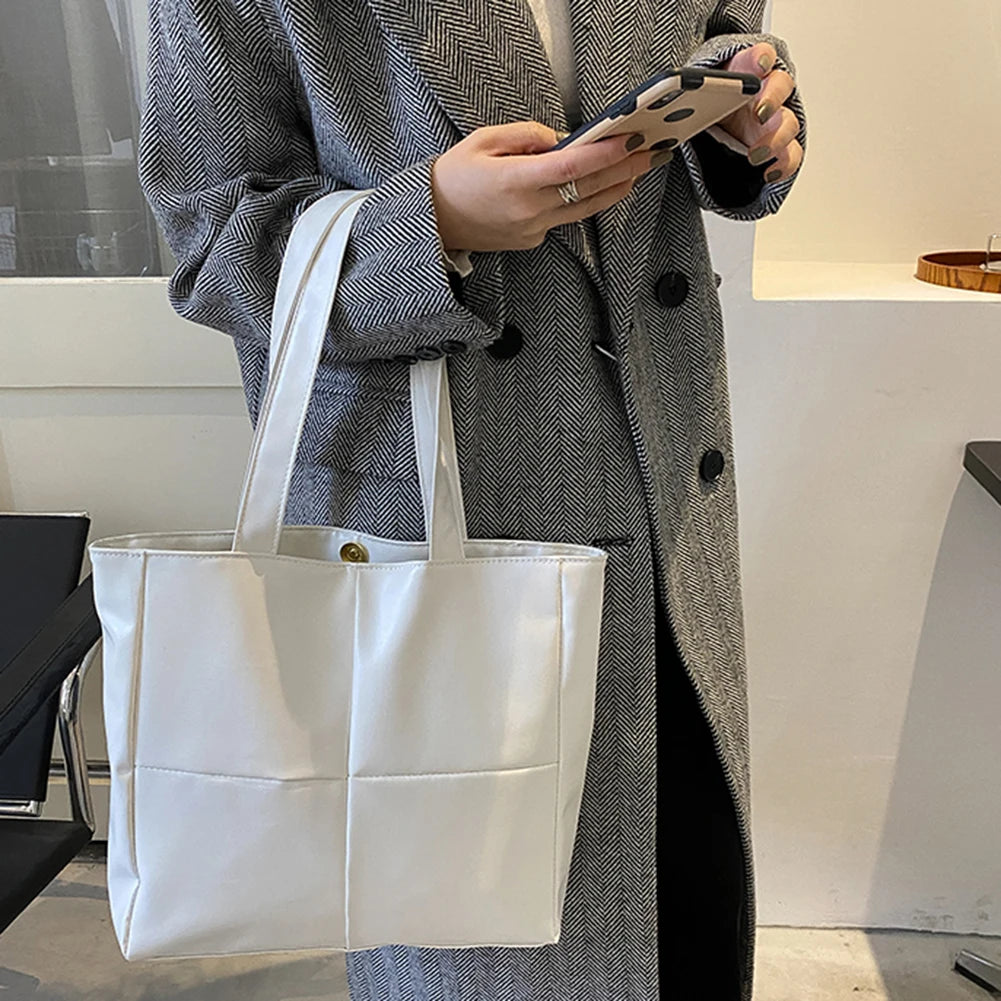 Spring Autum Portable Women Cotton Padded Nylon Large Capacity Travel Handbag