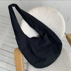 Canvas Crossbody Bag Large Capacity Retro Tote Shoulder Bags