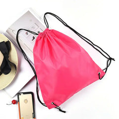 Drawstring Bags Pack Cinch Sack Gym Tote Bag School Sport Shoe Bag Large