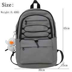Student Backpack High Travel Rucksack Book Schoolbag For Teenage Girls Boys