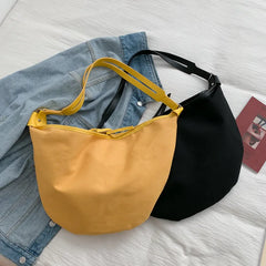 Women's Leisure Canvas Bag Large Capacity Messenger Tote Bag