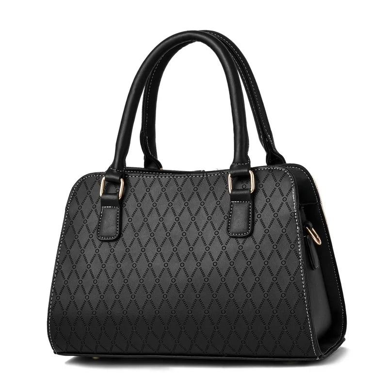 Women Leather Crossbody Tote Bag Casual Big Handbag