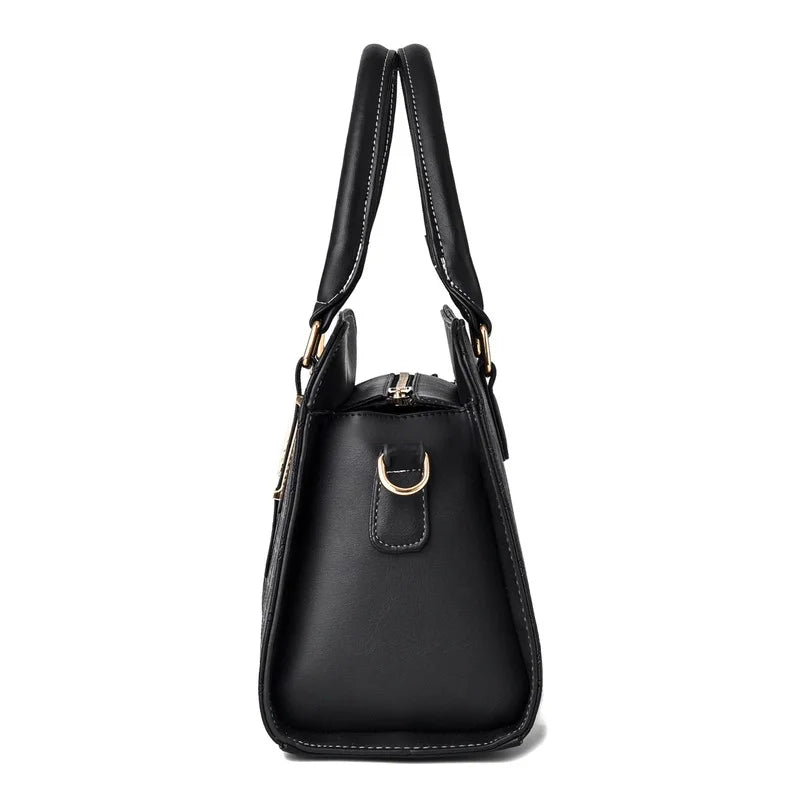 Women Leather Crossbody Tote Bag Casual Big Handbag