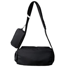 Nylon Crossbody Shoulder Bag Large Pockets Big Space Travel Casual