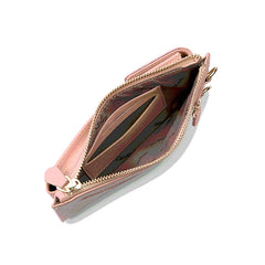 Oil Edge Women Wallet Shoulder Bag