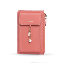 Oil Edge Women Wallet Shoulder Bag