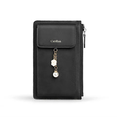 Oil Edge Women Wallet Shoulder Bag