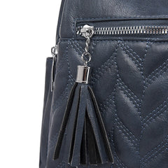 Women's PU Leather Backpack High Soft School Bag