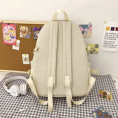 Women's Waterproof Backpack Student Girls School Nylon Backpack