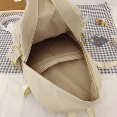 Women's Waterproof Backpack Student Girls School Nylon Backpack