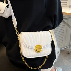 Summer Rhombus Saddle Bag Broadband Messenger Bag Women's Handbag