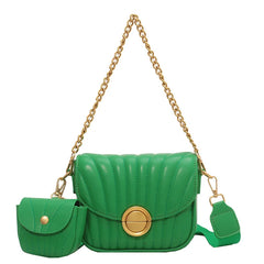 Summer Rhombus Saddle Bag Broadband Messenger Bag Women's Handbag